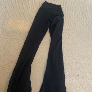 Aerie flared l leggings worn once